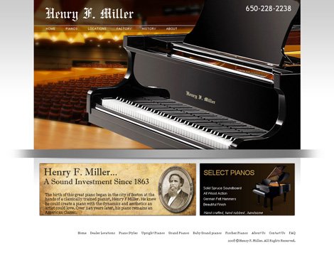 Henry F. Miller Pianos