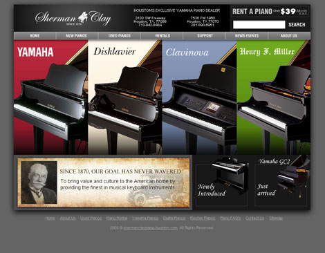 Sherman Clay Piano Store