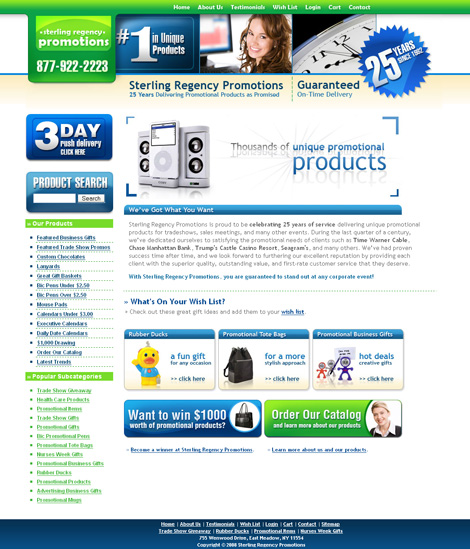 Sterling Regency Promotions