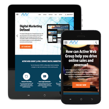 Active Web Group Responsive Site