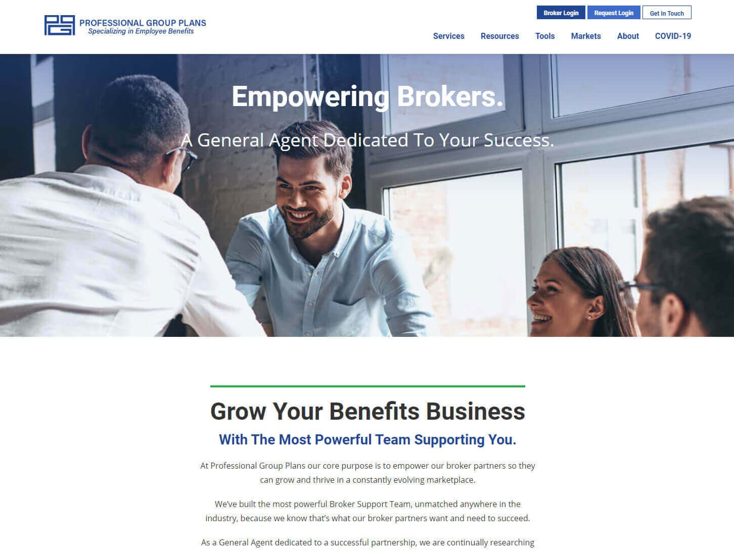 Professional Group Plans
