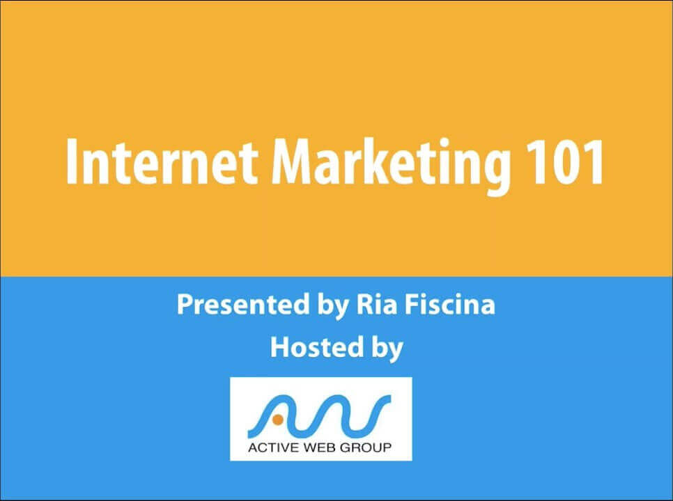 Internet Marketing 101